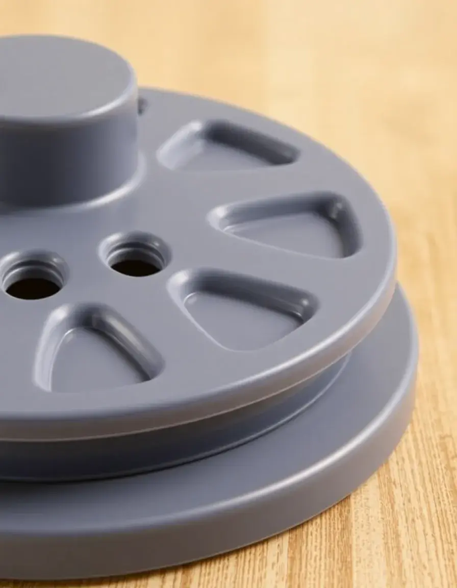 Piatto rotante Lazy Susan in plastica per bottiglie e barattoli