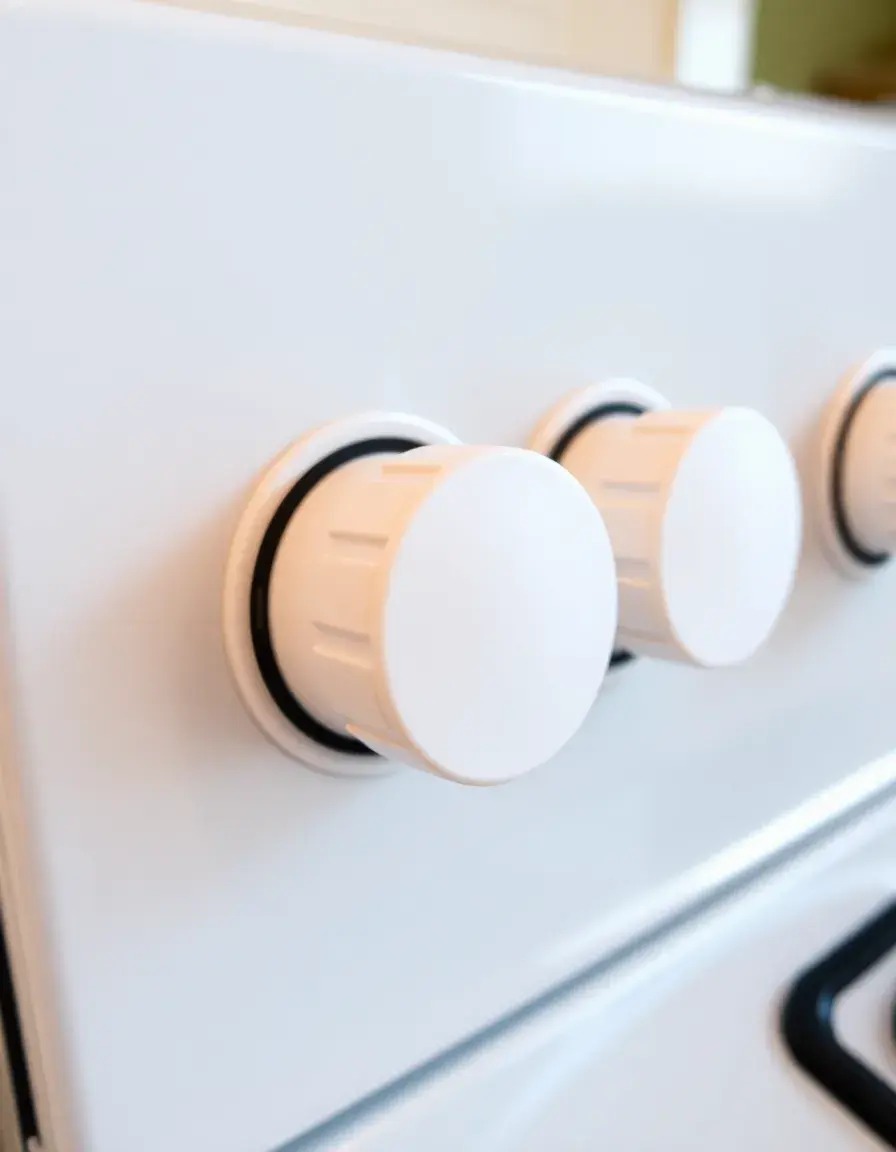 Coperture di sicurezza per manopole cucina