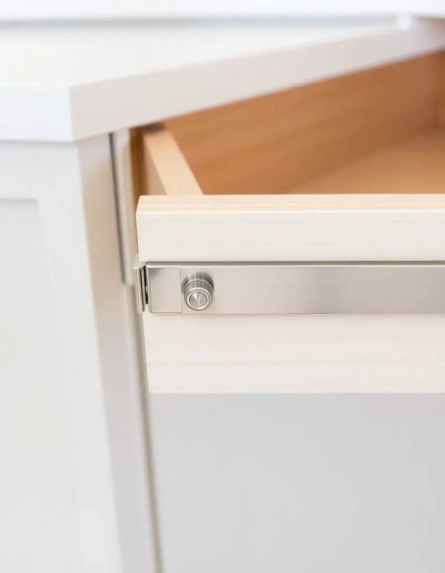 L-Shaped Drawer Slide guide per cassetti