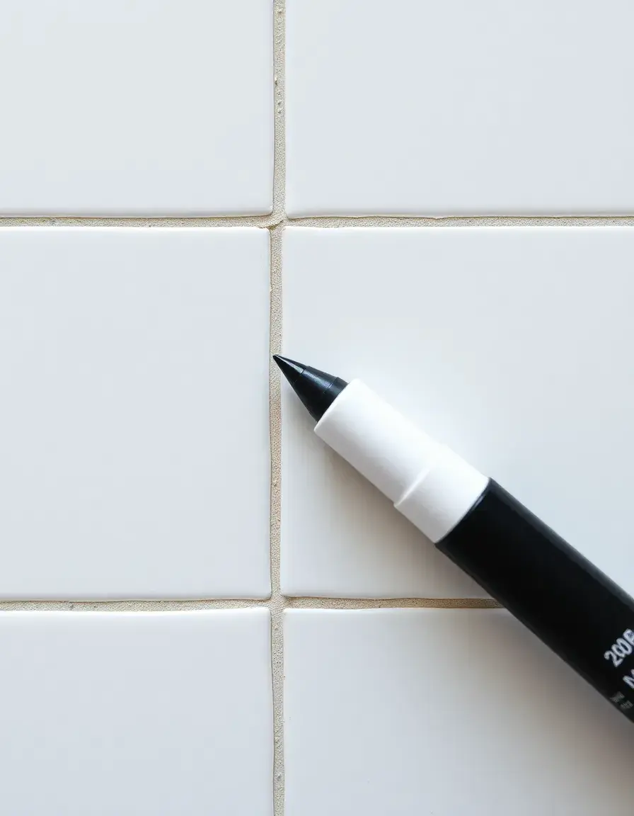 Pennarello per fughe bianco impermeabile