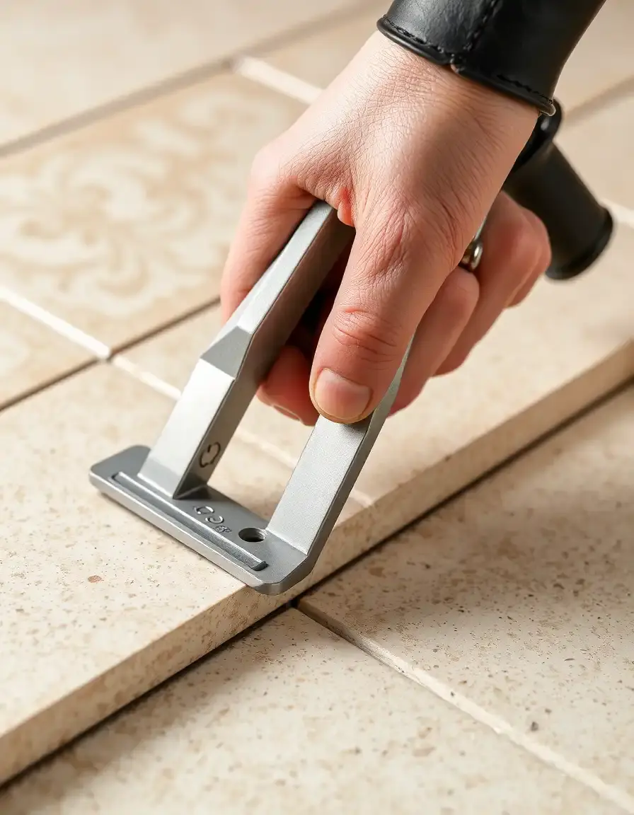 Tagliapiastrelle manuale con impugnatura a pistola per cucina con mattonelle