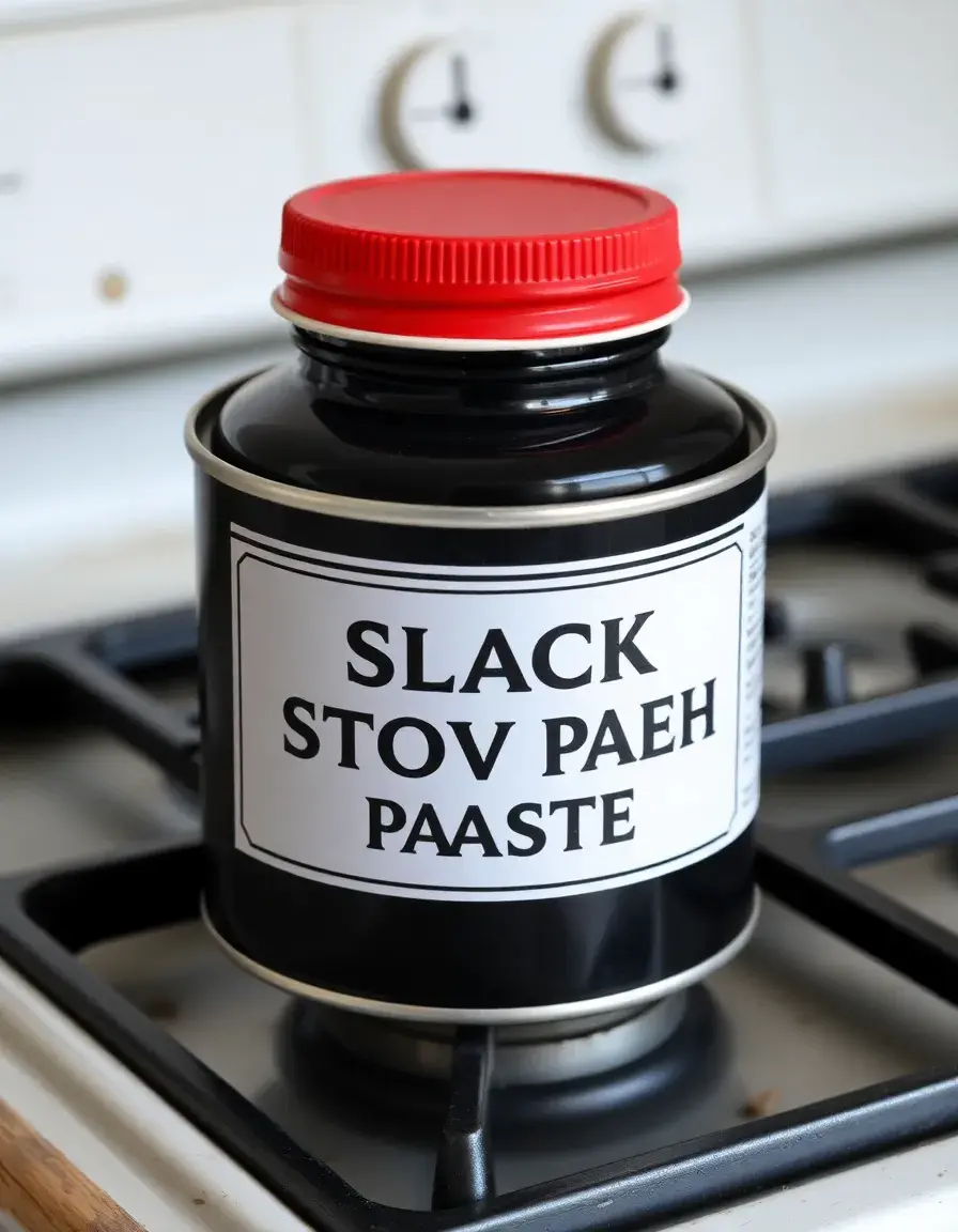 Pasta per lucidare stufe in ghisa