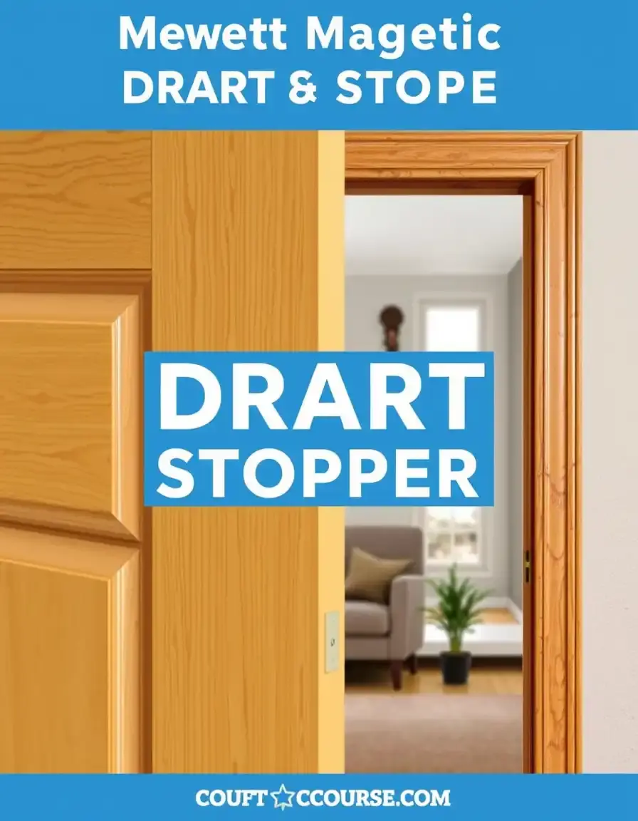 Draft Stopper magnetico per porte