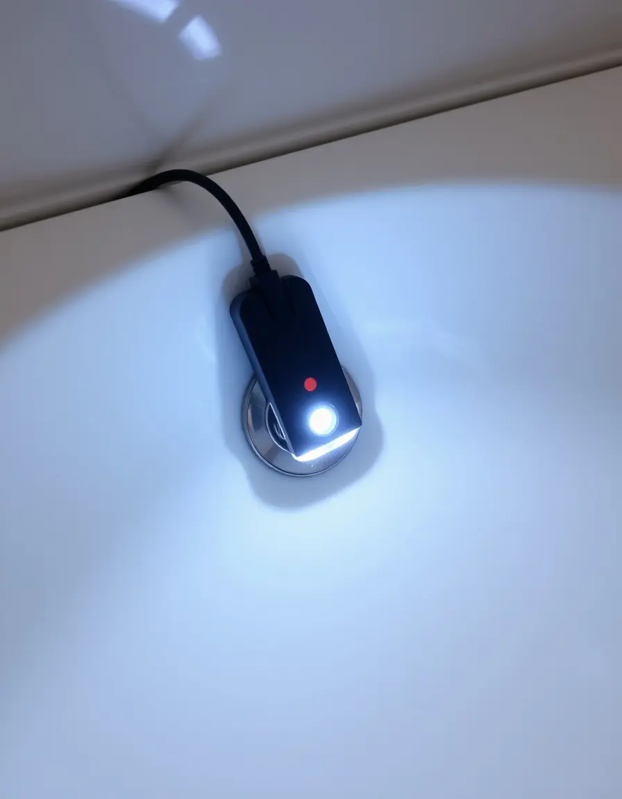 Sink Light luce LED clip lavello