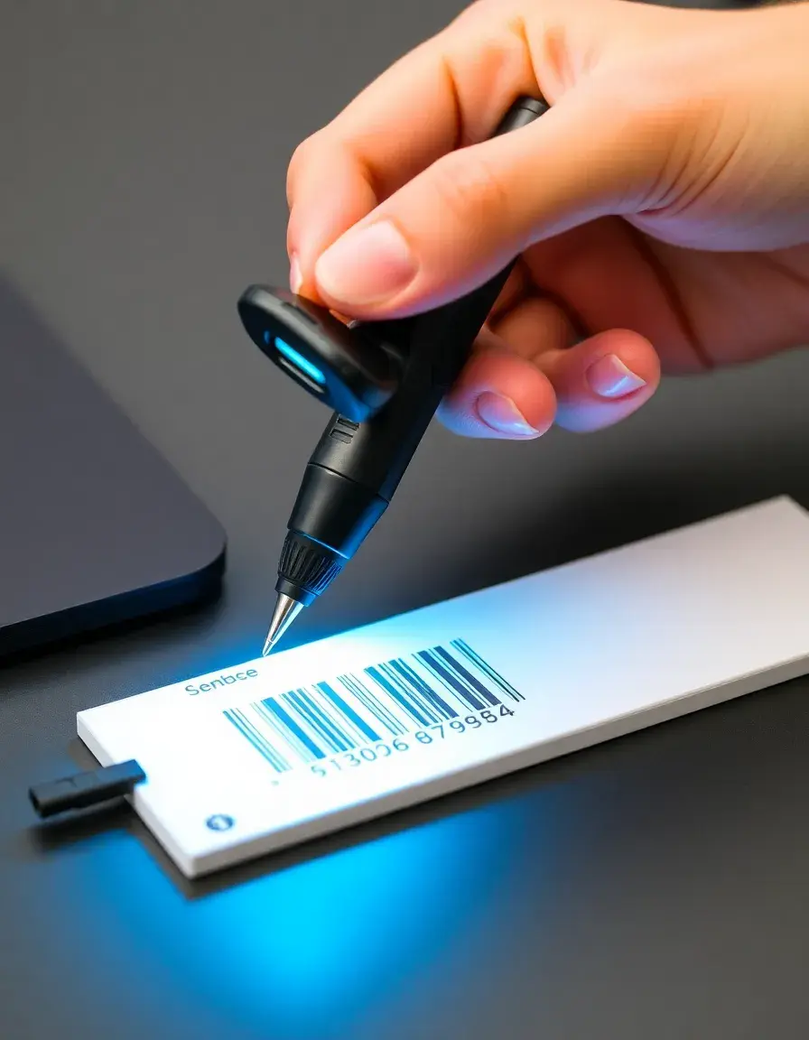 Penna scanner di codici a barre USB