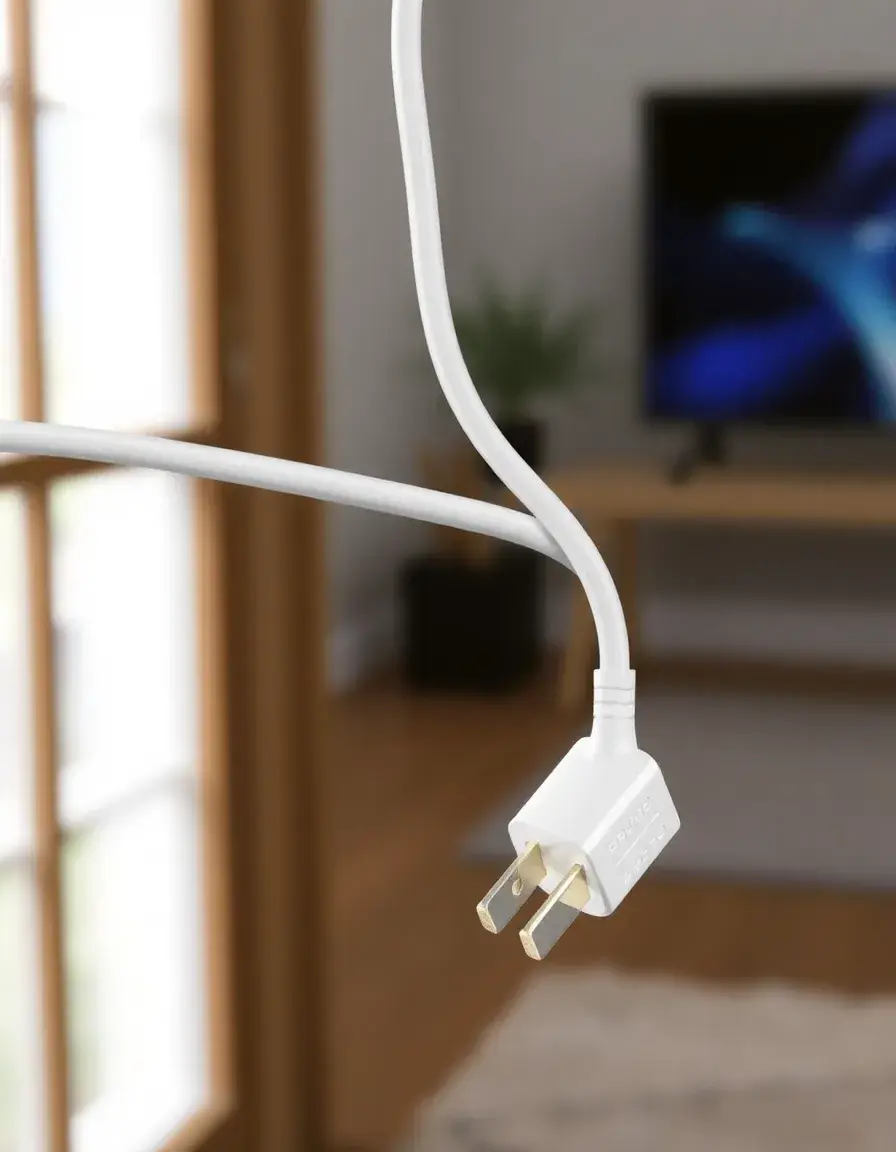 Prolunga elettrica bianca per interni 3 metri