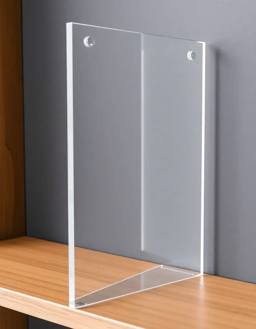 Shelf Divider in acrilico trasparente per ripiani dispensa
