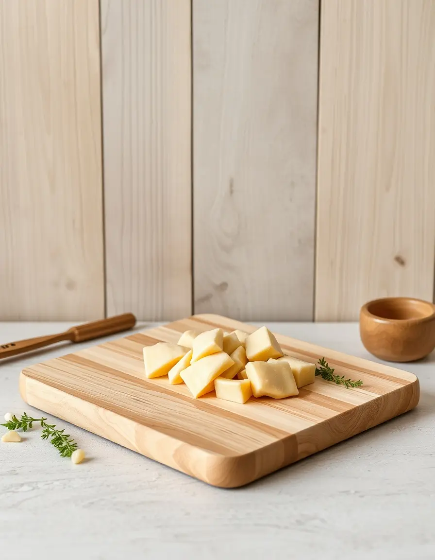 Tagliere in faggio per rigare gli gnocchi