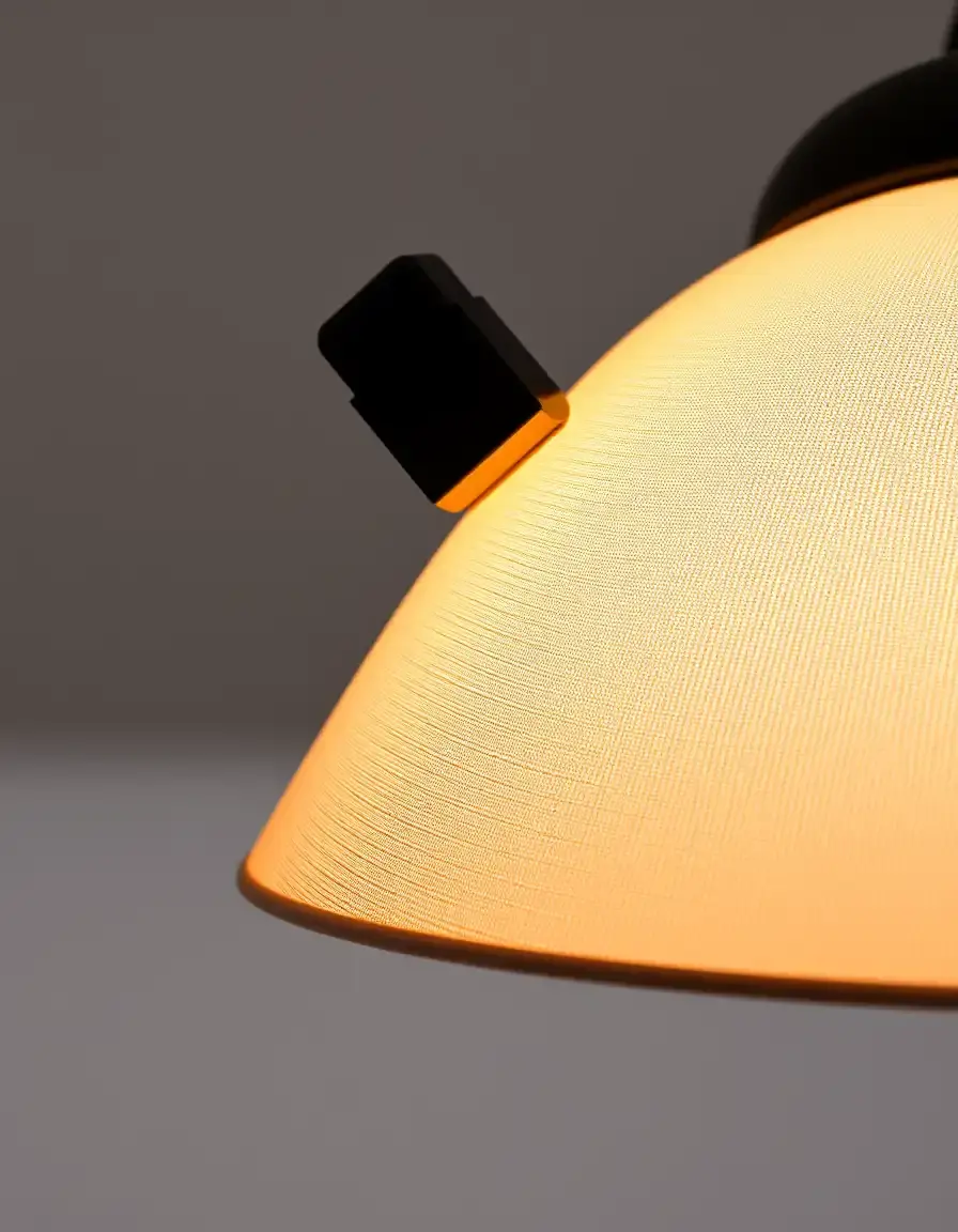 Diffusore di luce a clip per attenuare l'abbagliamento