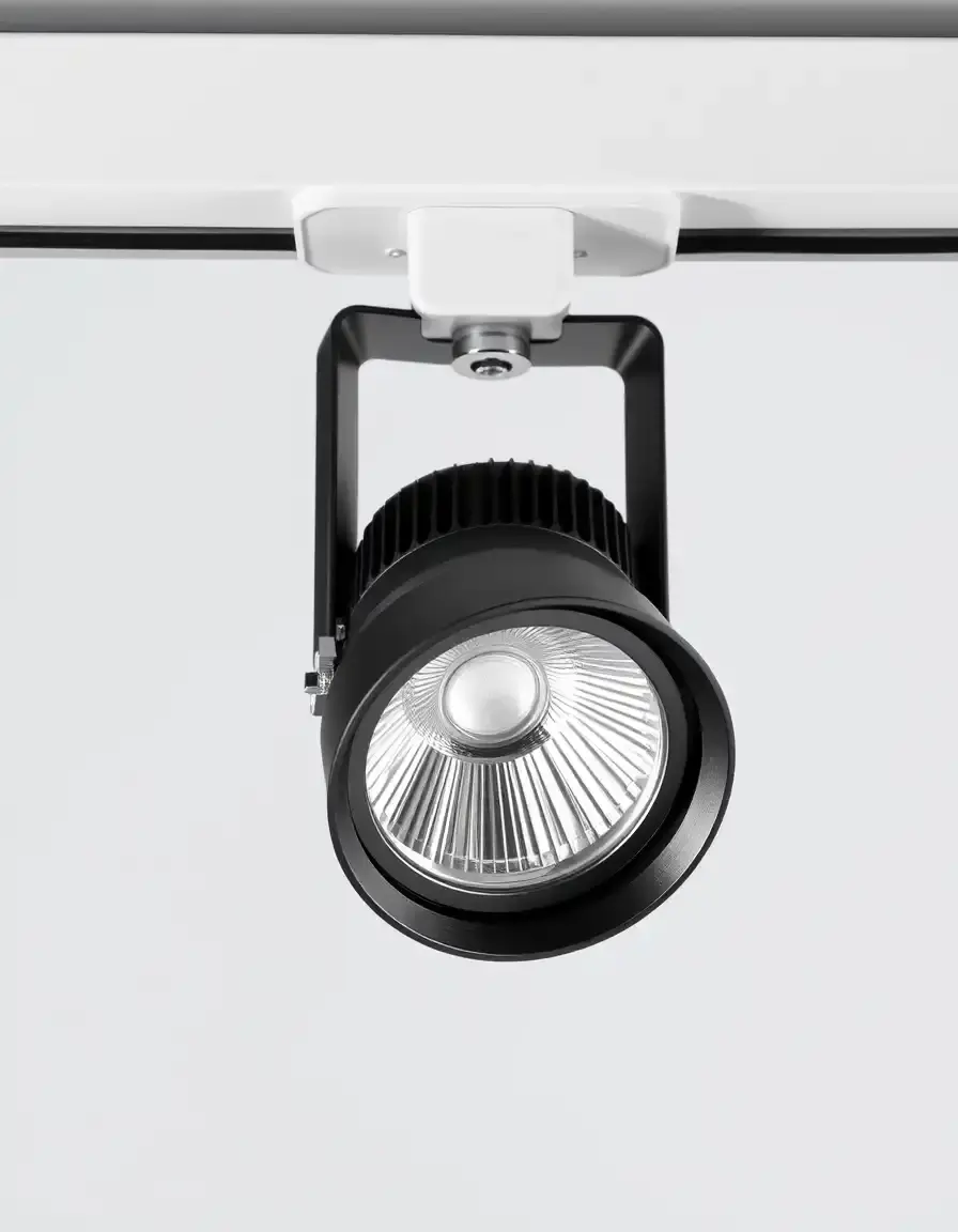 Testa per faretto a binario LED regolabile moderna