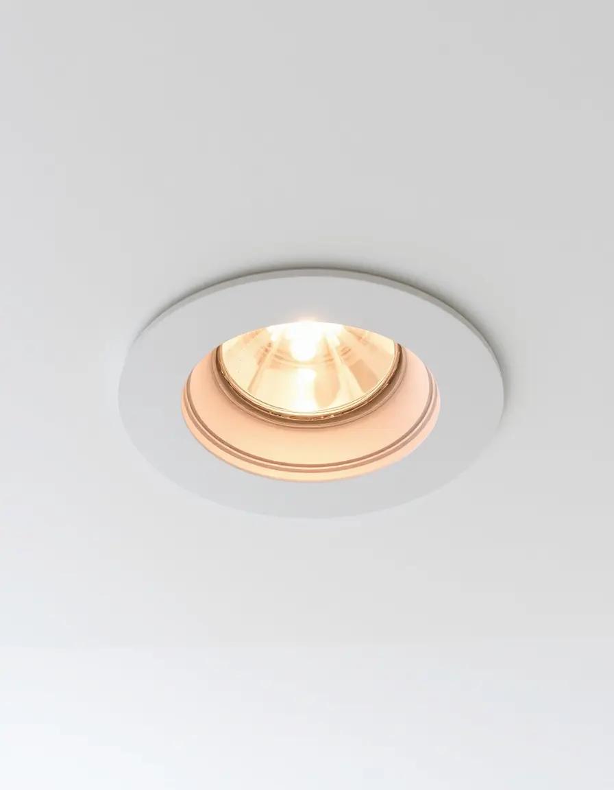 Cornice per faretti incassati bianca moderna