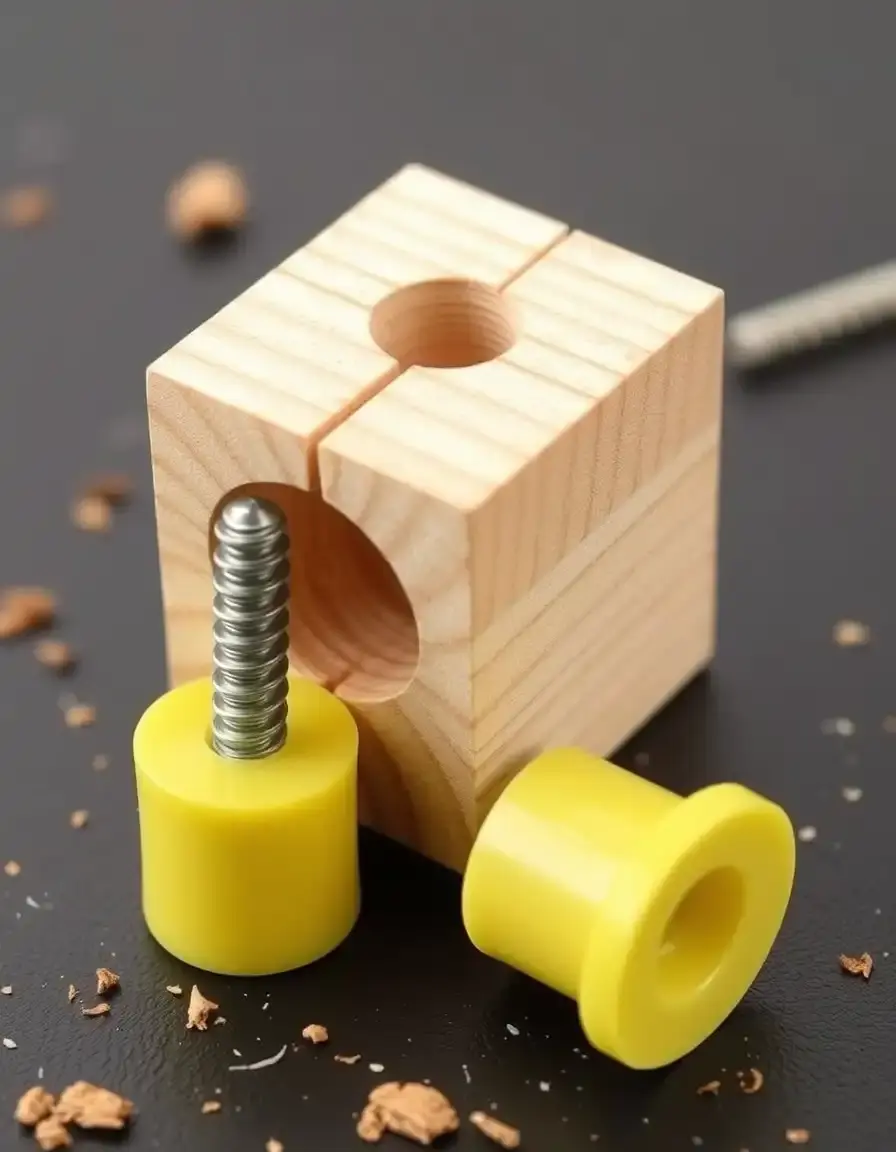 Tappi copriforo in legno per mobili cucina