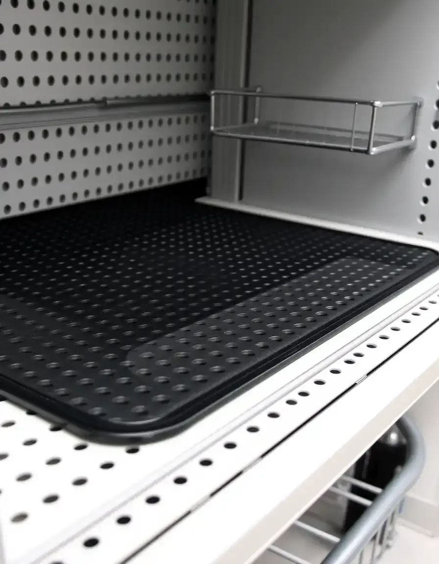 Tappetino antiscivolo per ripiani carrello cucina mobile dispensa