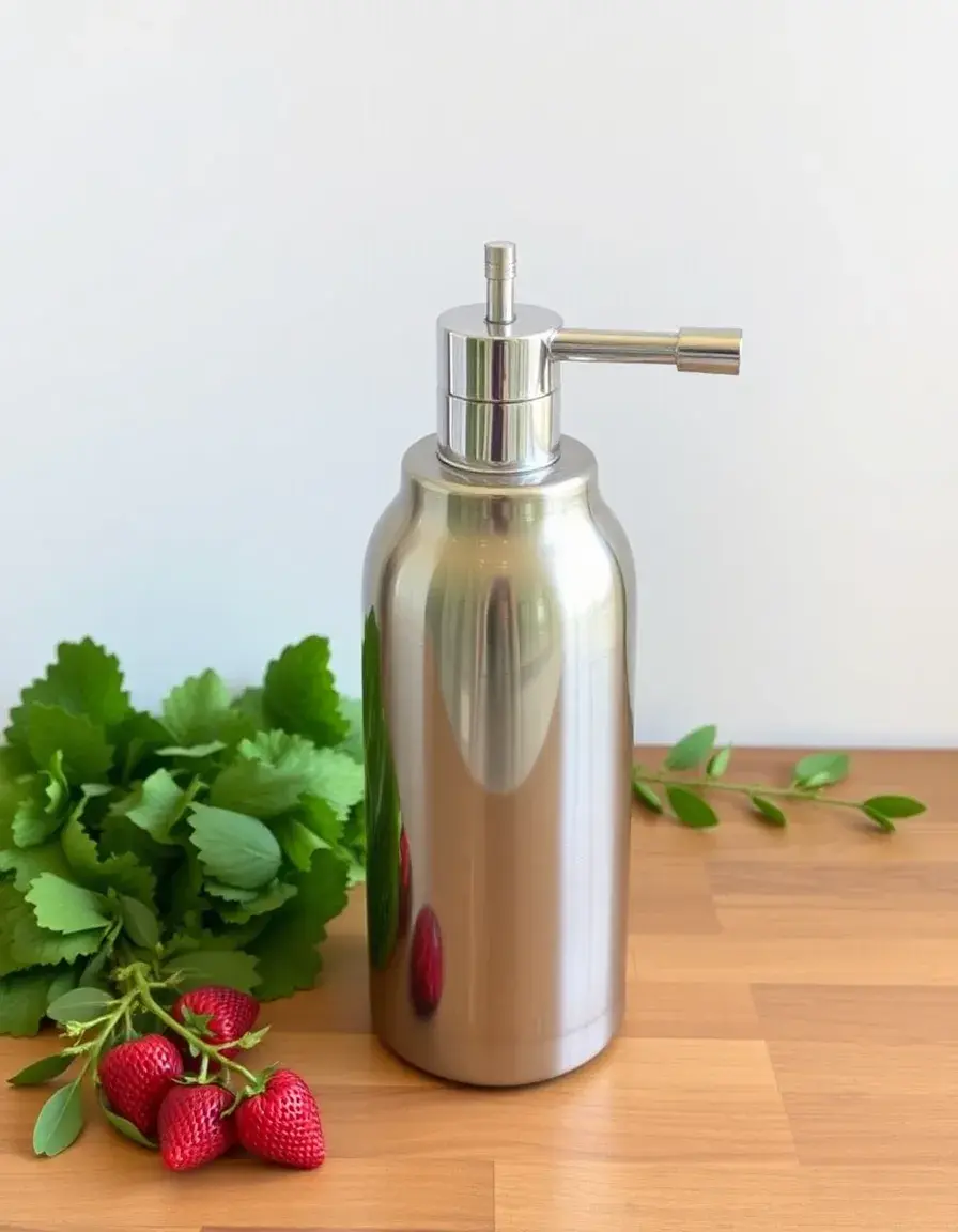 Sifone montapanna professionale in acciaio inox