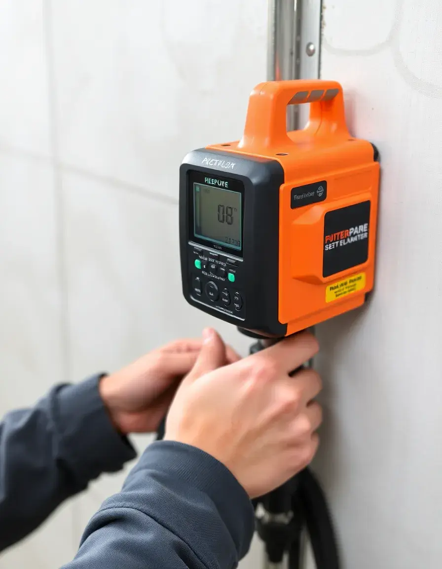 Rilevatore di montanti magnetico per installazione sicura pensili