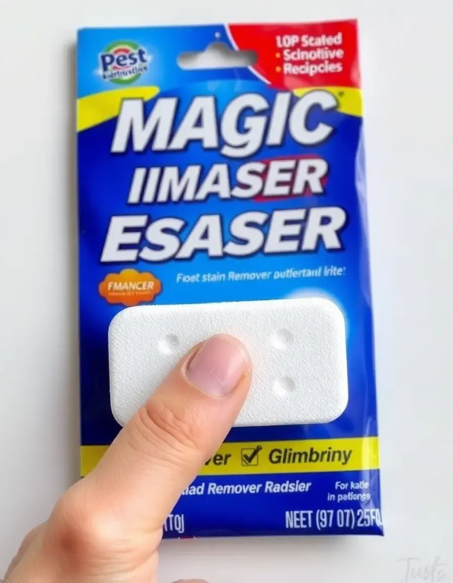 Spugna magica per la rimozione delle macchie difficili