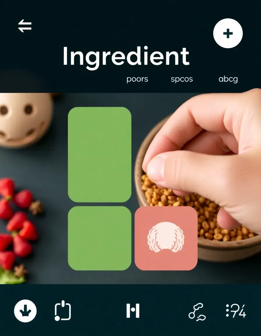 Gadget tecnologico per randomizzare gli ingredienti della cena