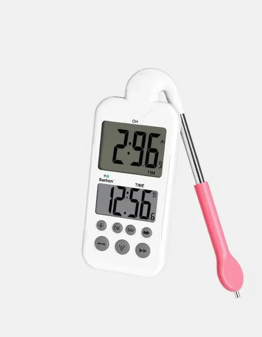 Termometro digitale con timer integrato