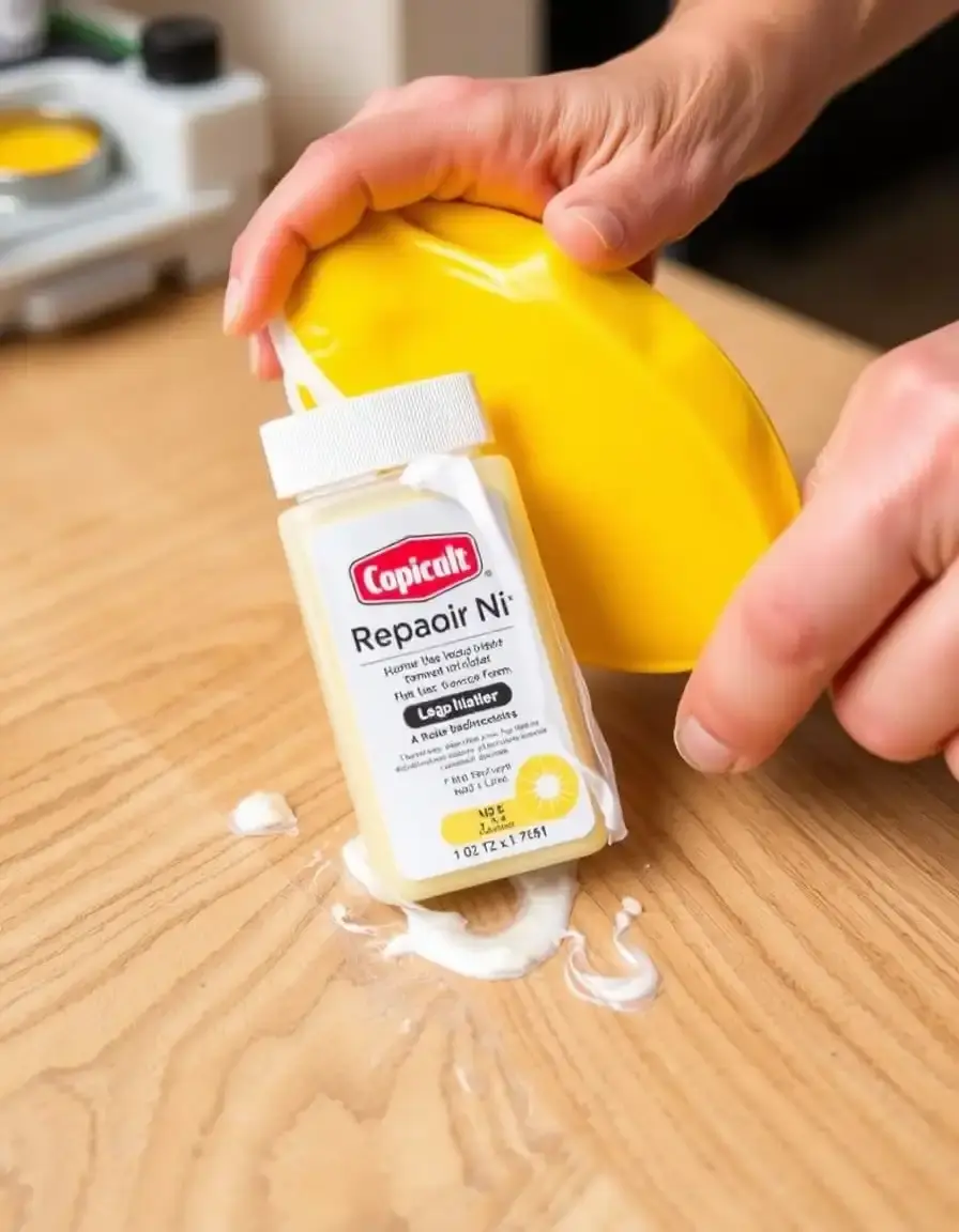 Kit riparazione laminato con cera colorata