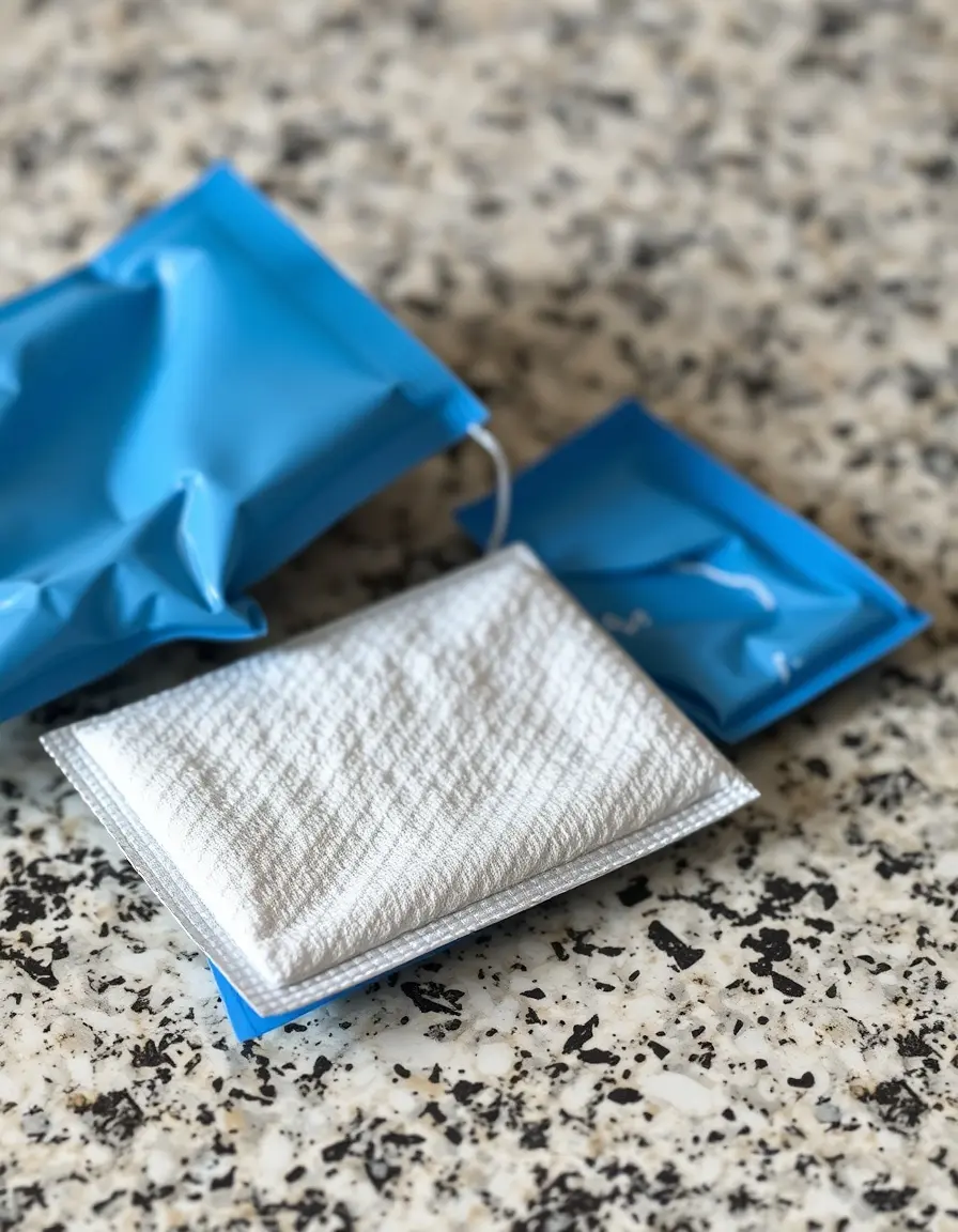 Salviette Granite Cleaner per pulizia rapida piano cucina