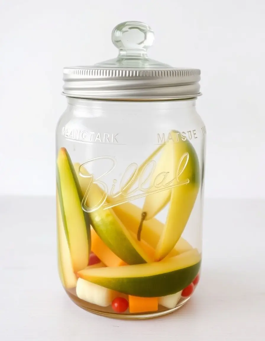 Barattolo in vetro per conserve e pickling