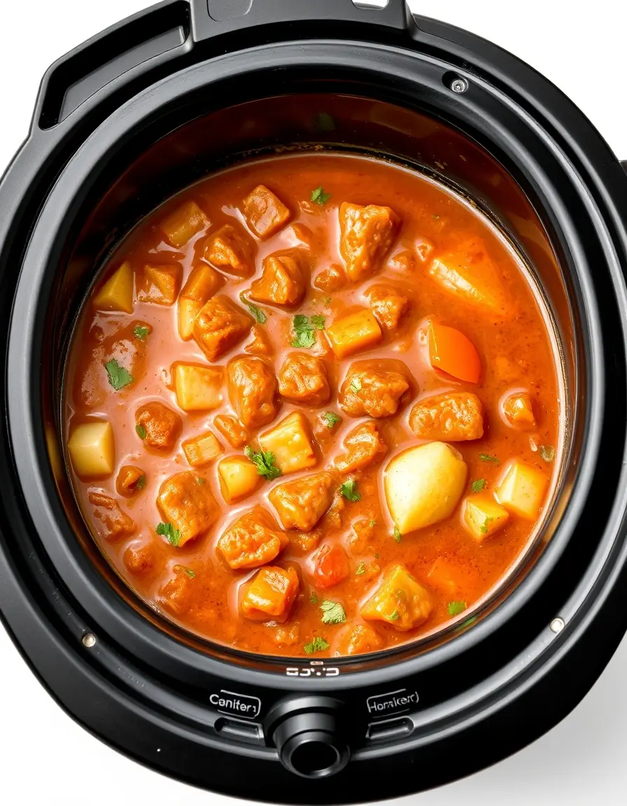 Slow Cooker programmabile nera per cotture lente e stufati
