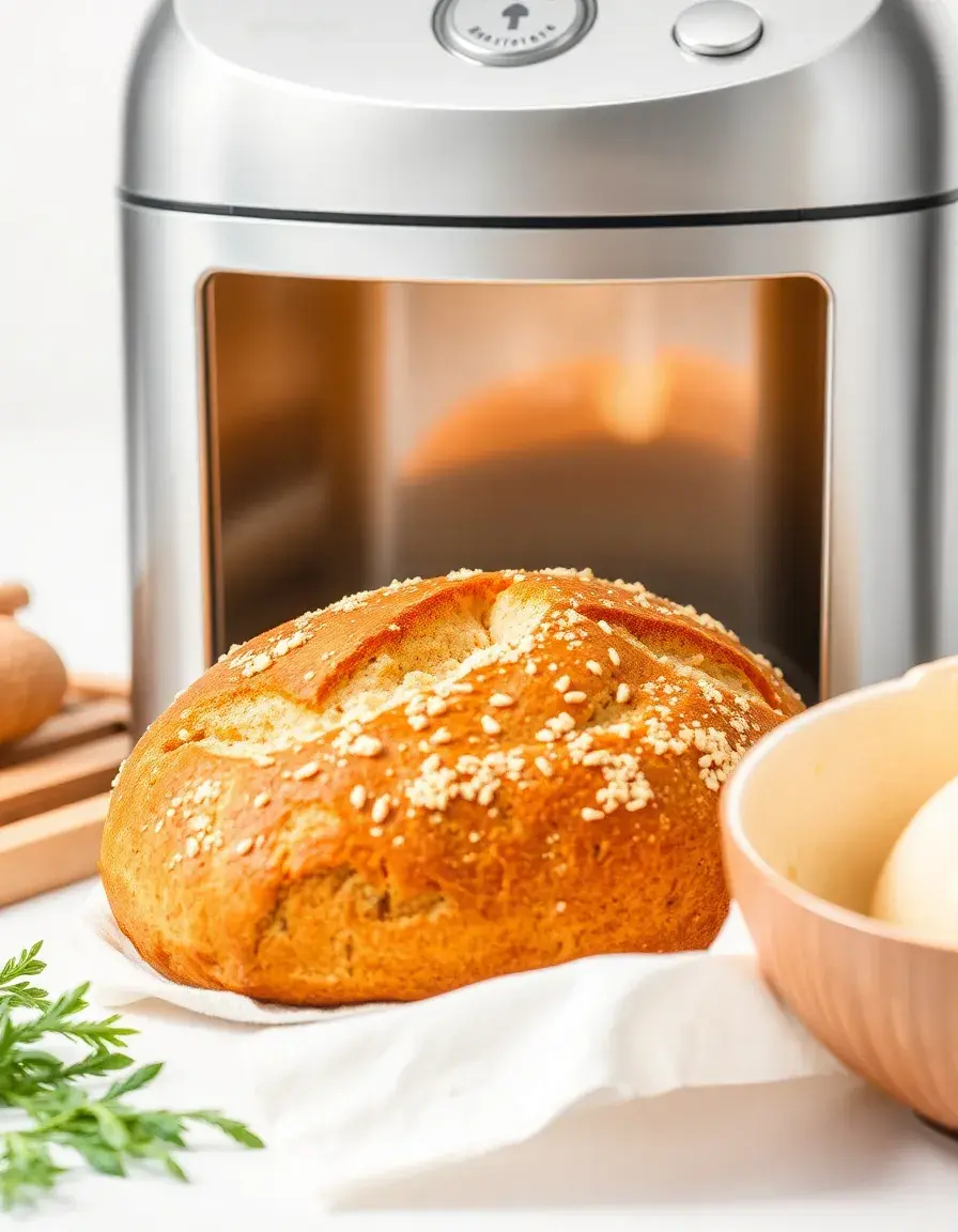 Macchina del pane automatica argento per pane fatto in casa