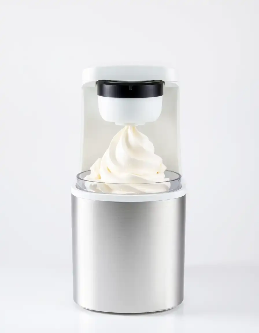 Gelatiera a compressore compatta argento