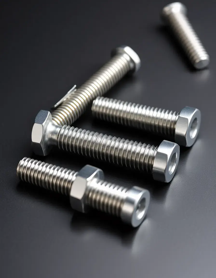 Set di viti e fissaggi in acciaio inox per cappa