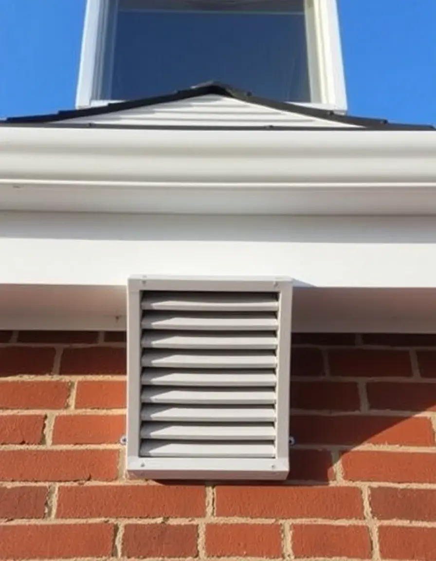 Griglia di ventilazione esterna con alette