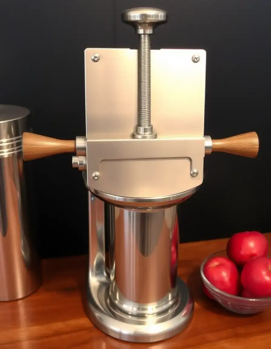 Pressa in acciaio inox per purè di cavolfiore