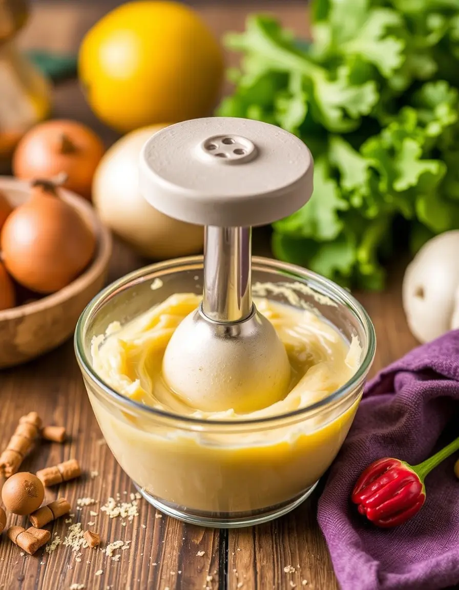 Schiacciatore manuale per puree