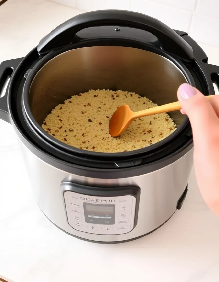 Cuociriso da microonde specifico per quinoa e cereali piccoli