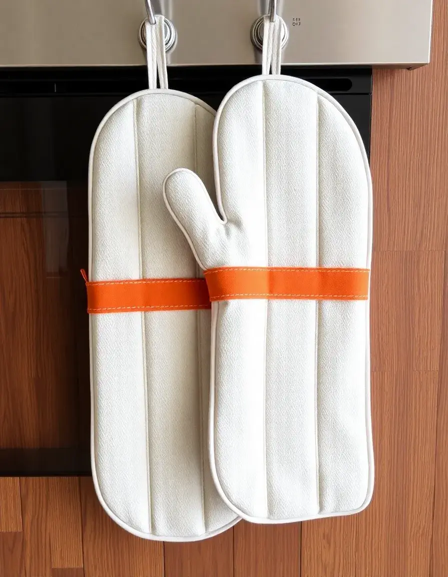 Guanti da forno lunghi resistenti al calore
