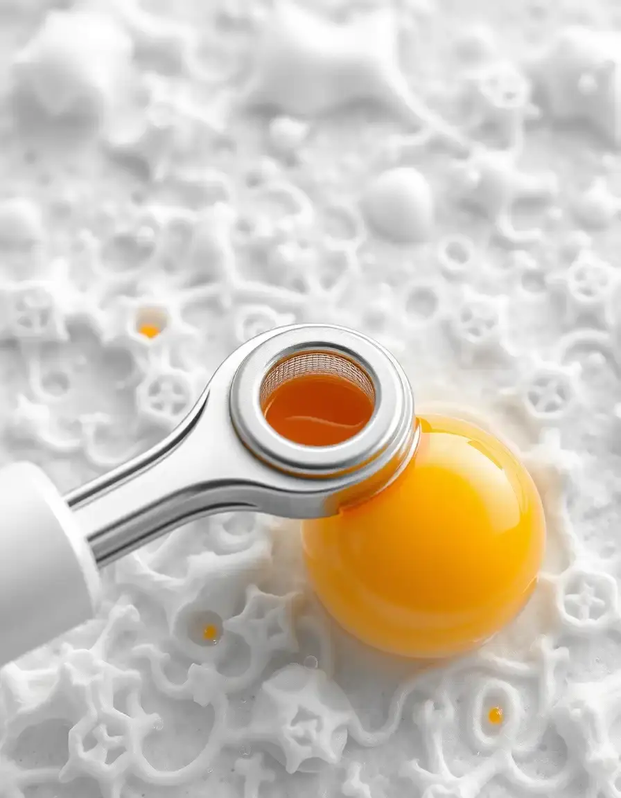 Separatore di tuorlo d'uovo dal design moderno