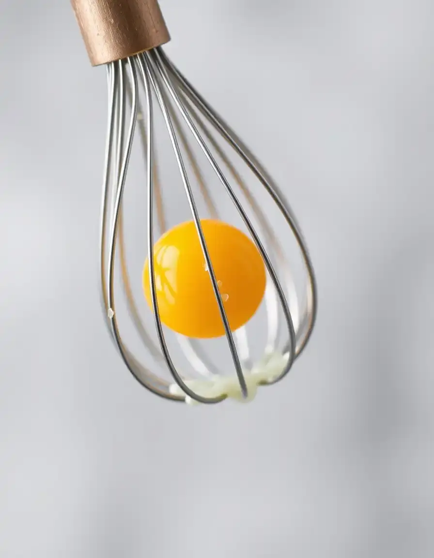 Mini frusta in acciaio per sbattere le uova