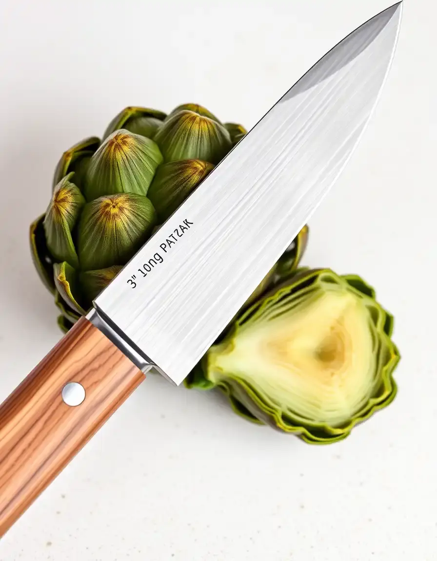 Paring knife professionale per carciofi