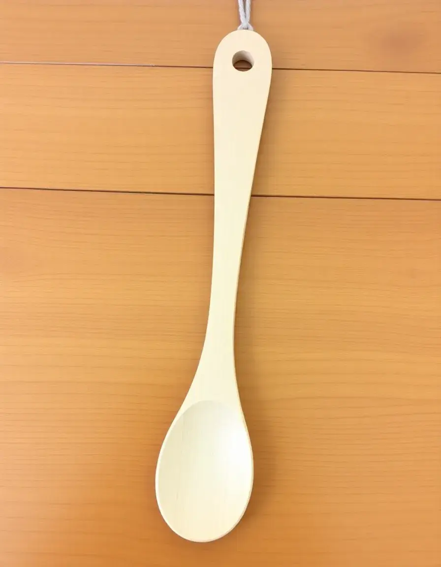Cucchiaio in legno di faggio per mescolare