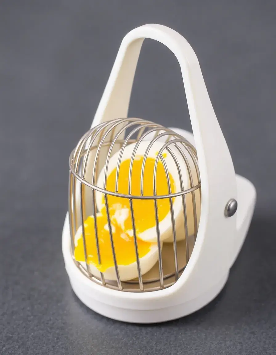 Tagliauova in acciaio inox per fette perfette e uniformi