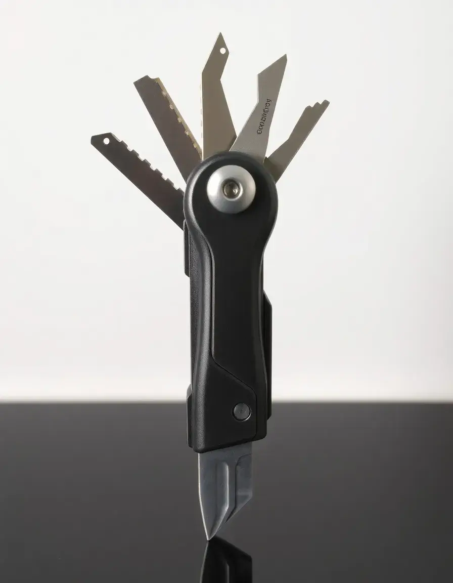 Cutter professionale retrattile in metallo per tagli precisi carta da parati cucina