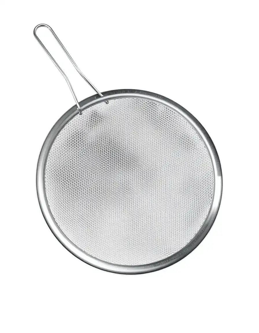 Paraspruzzi universale in acciaio inox per fritture