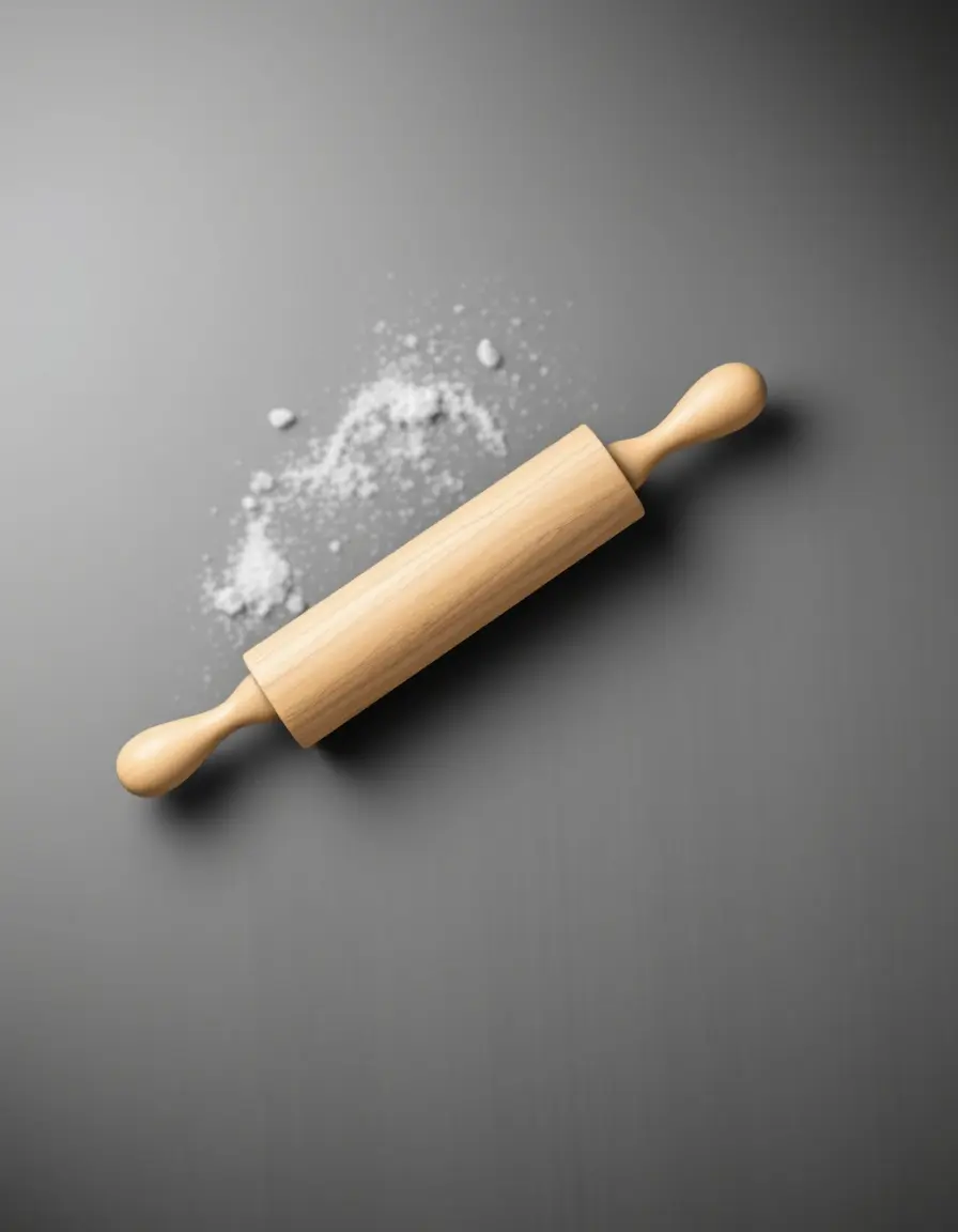 Mattarello lungo in legno per pasta fillo