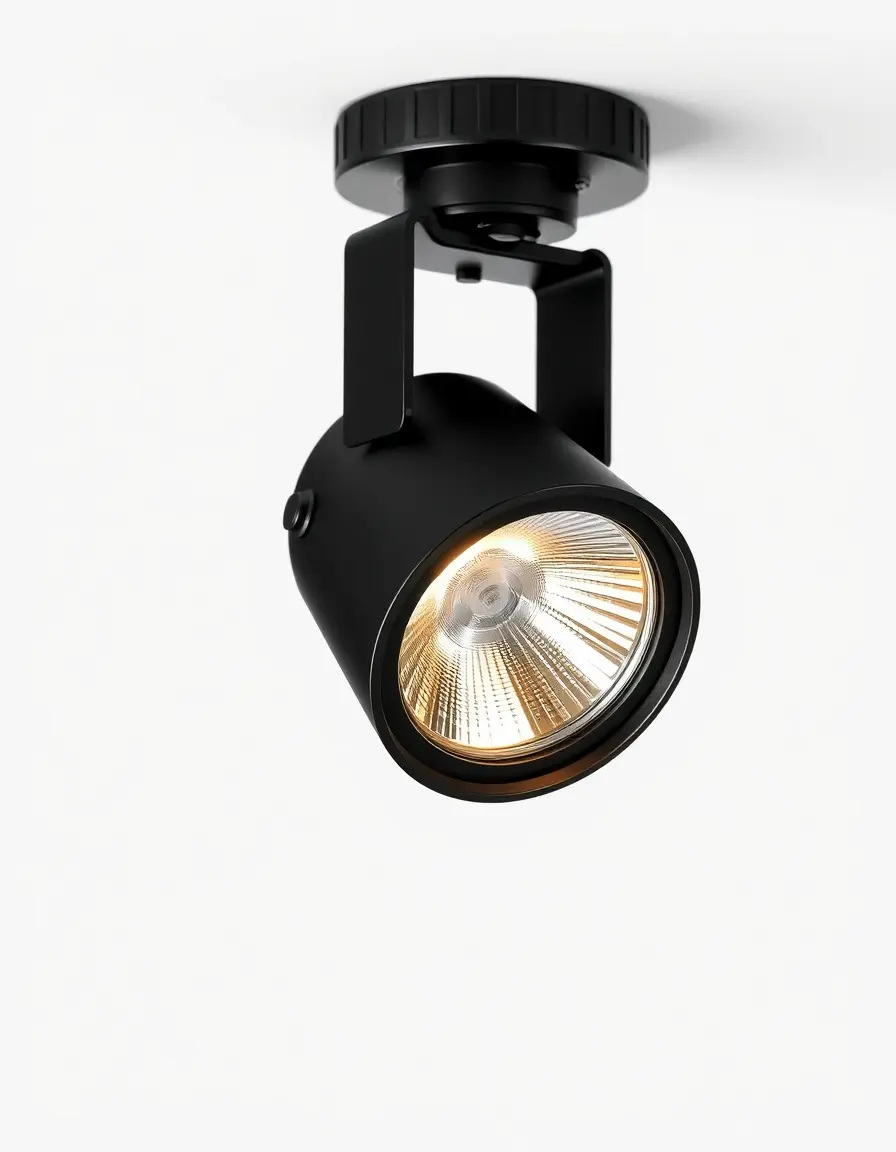 Track Light faretto direzionabile nero cucina