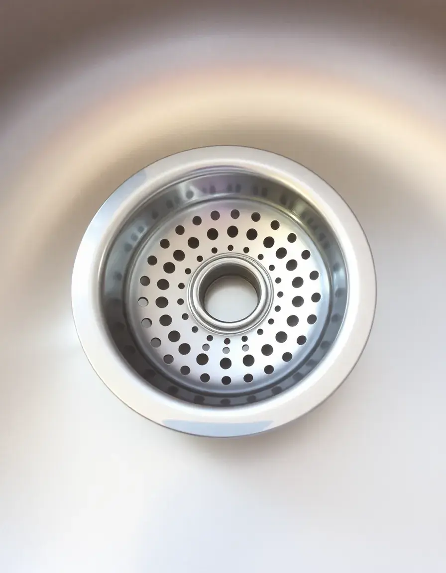 Filtro lavabo cucina in acciaio inossidabile con maglia fine