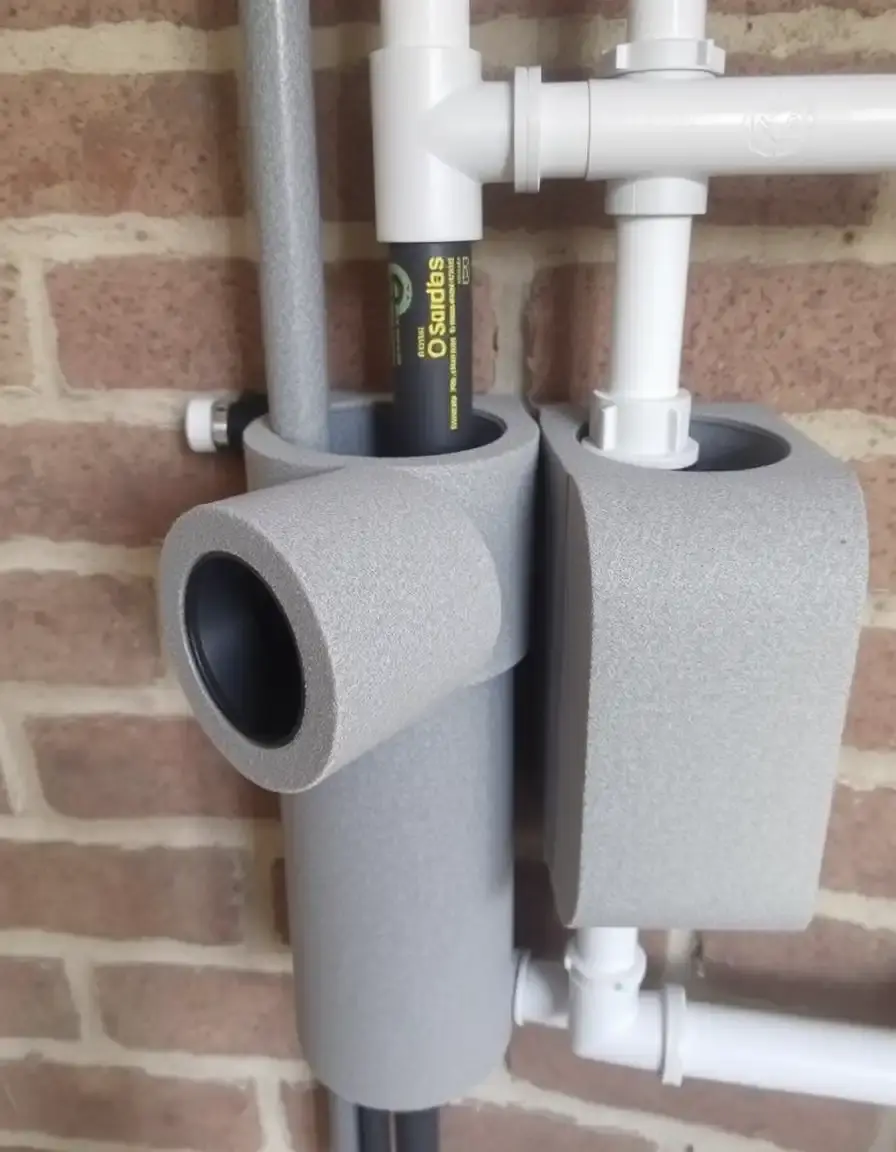 Copertura in schiuma per isolamento tubi acqua calda