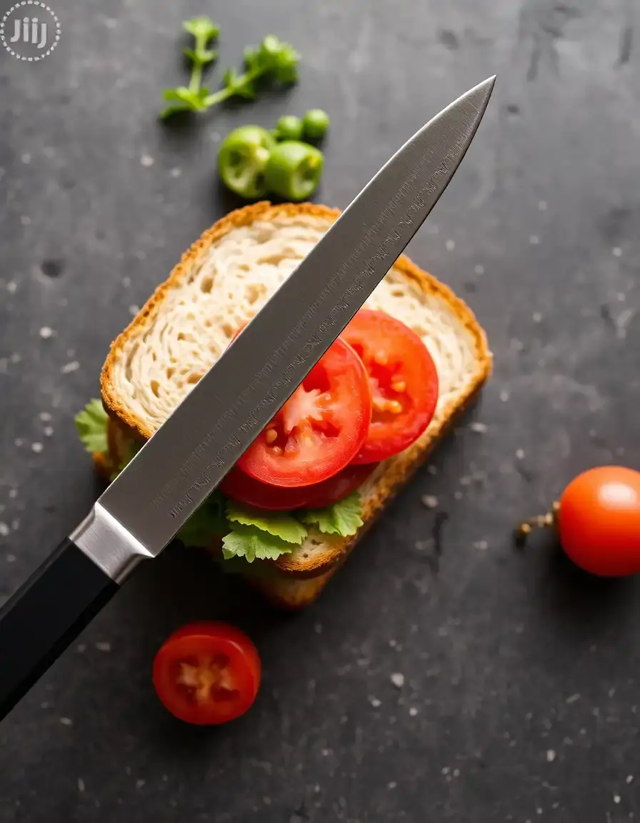 Coltello seghettato Po' Boy Knife