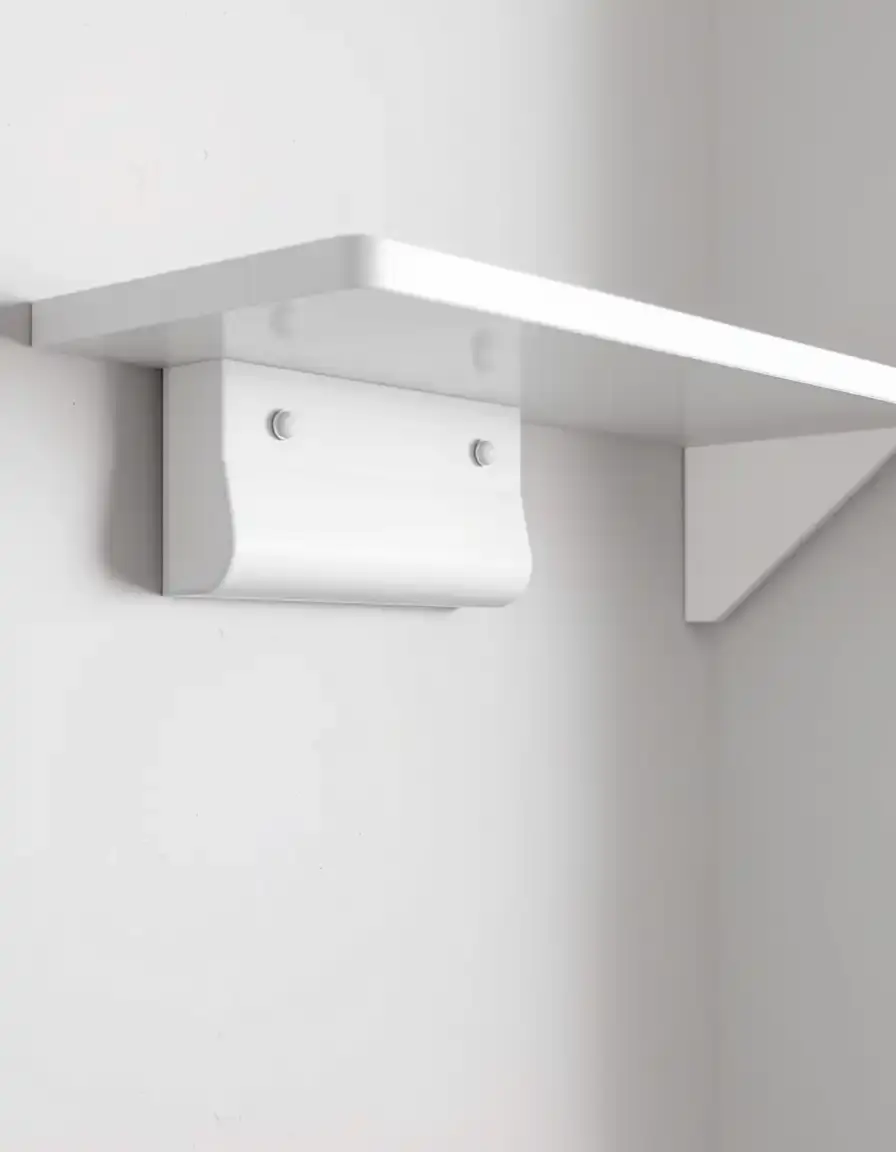 Ganci adesivi resistenti bianchi per cucina