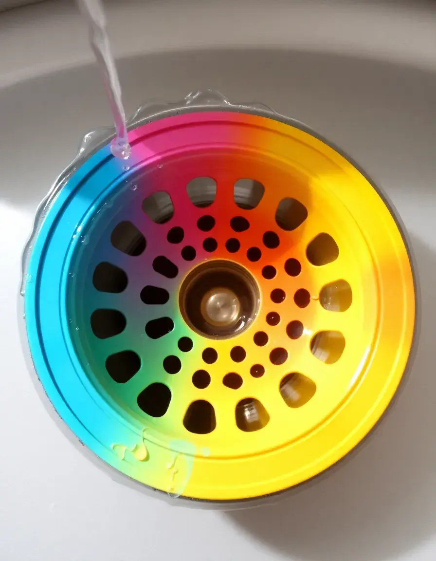 Drain Cover in silicone colorato