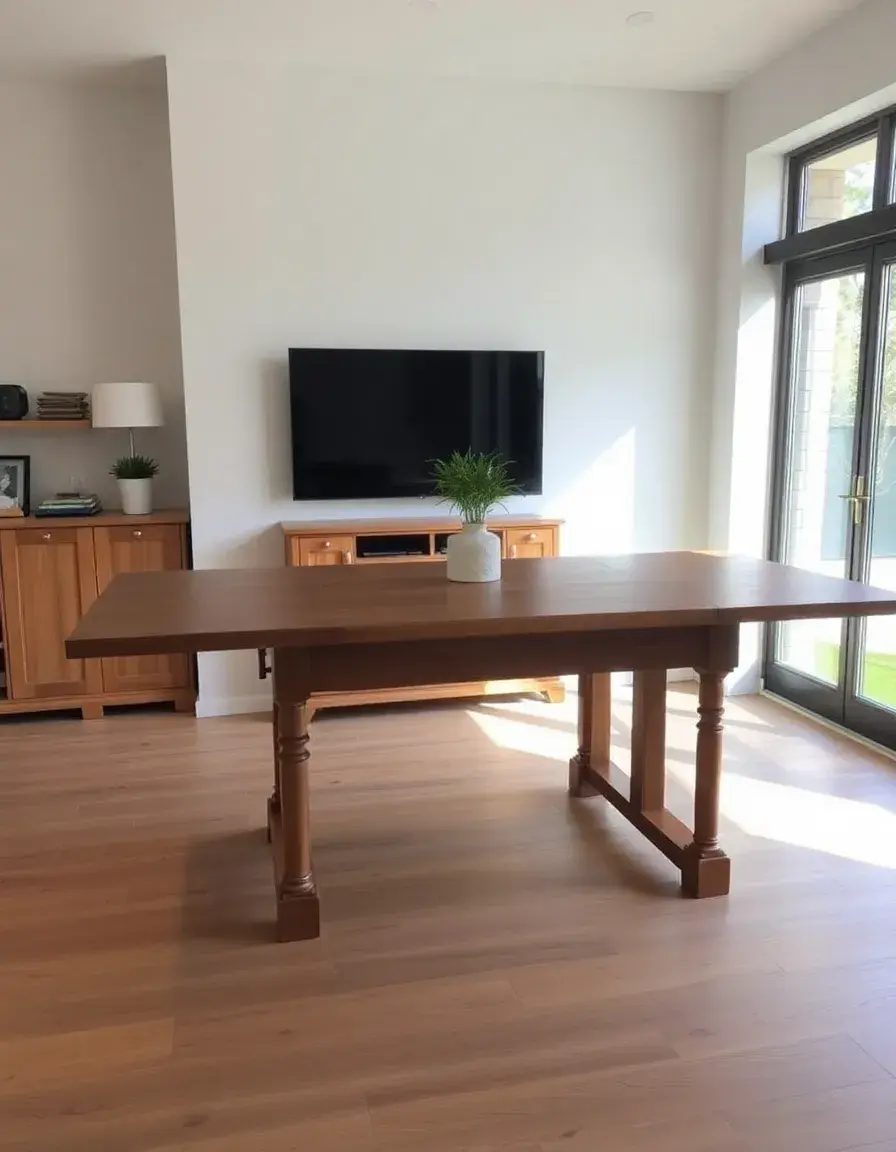Multi-Function Table tavolo allungabile in legno per open space