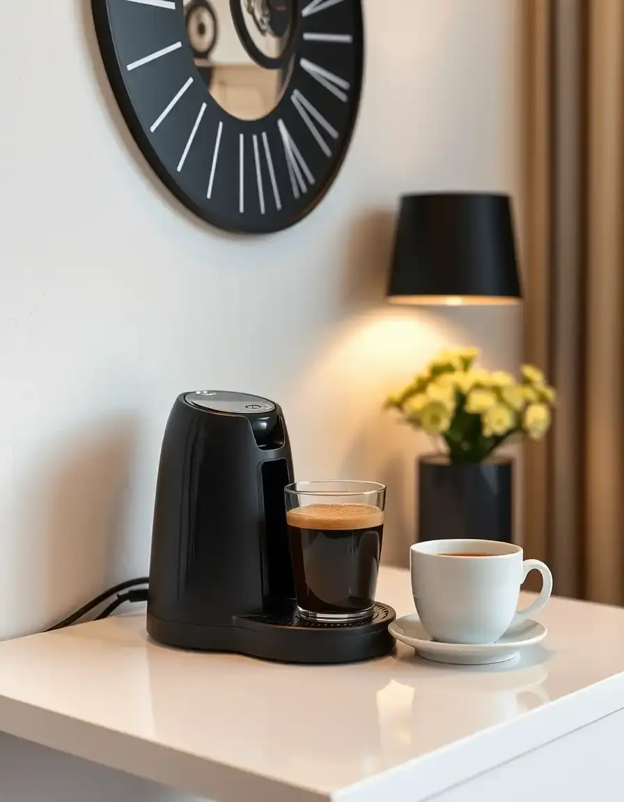 Coffee Maker compatta a capsule per zona living